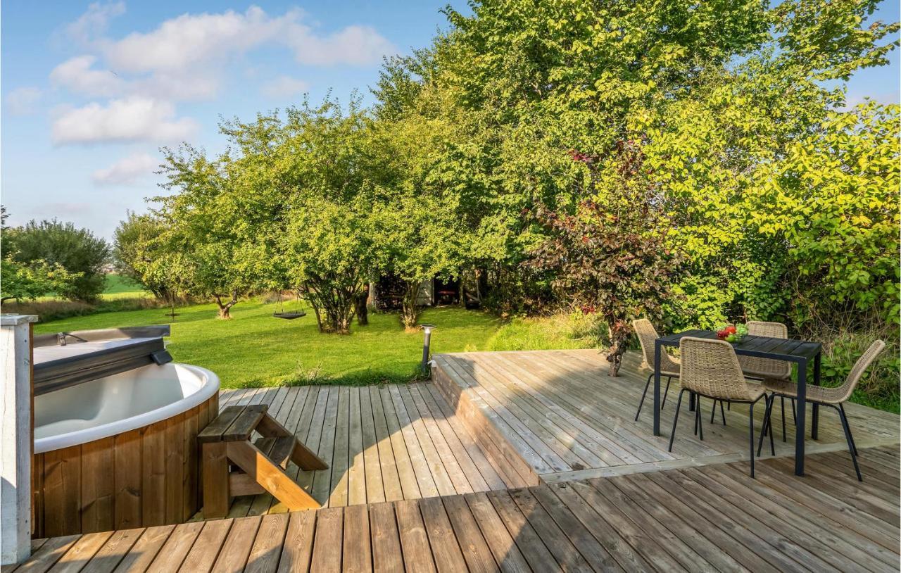 Nice Home In Havndal With Kitchen Buitenkant foto