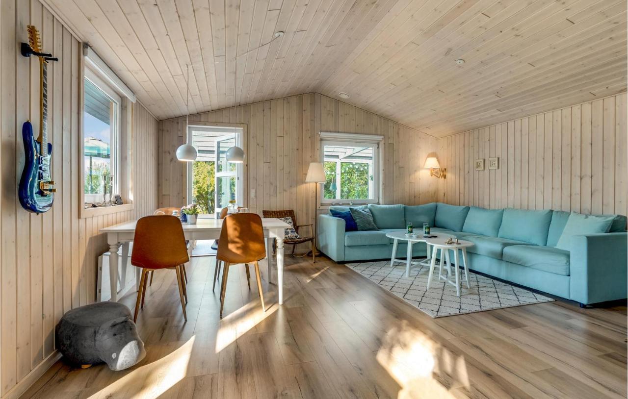Nice Home In Havndal With Kitchen Buitenkant foto