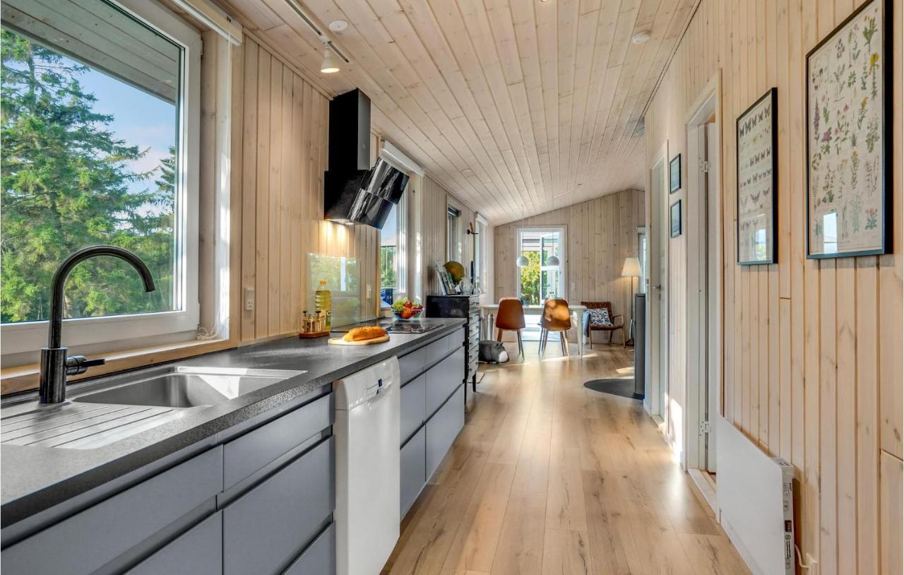 Nice Home In Havndal With Kitchen Buitenkant foto